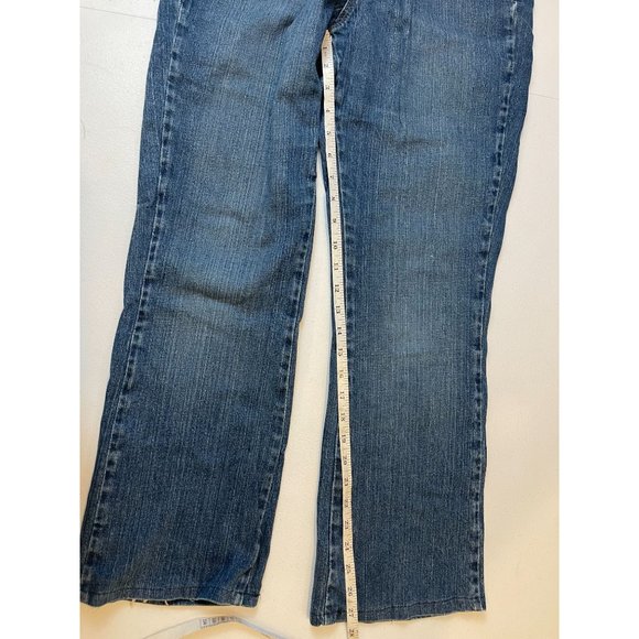 Lee Womens Vintage 1990s Jeans Relaxed Boot Cut Mid Rise Blue Size 6 Short - Picture 6 of 10